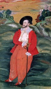 Eurooppalaisen merimiehen muotokuva, n. 1590